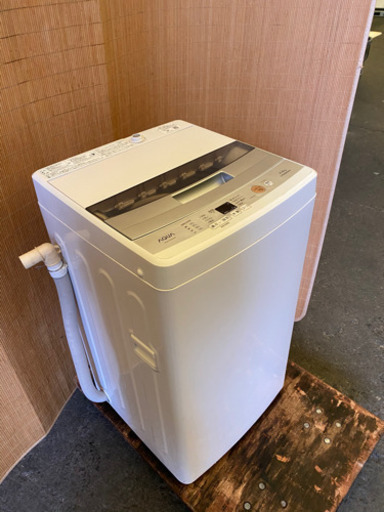 ◎HS-71⭐️説明文必読‼️AQUA 洗濯機　4.5L 2018年製