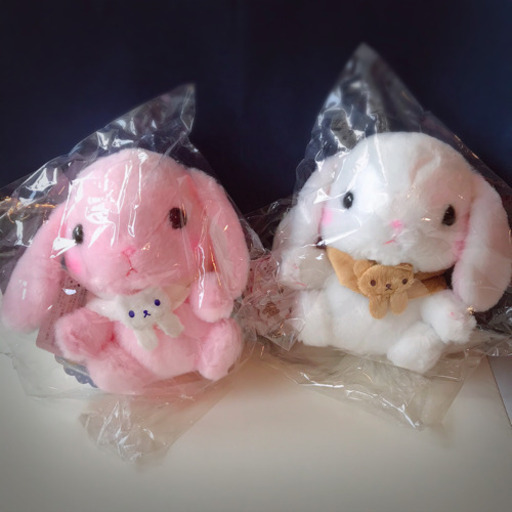新品タグ付き未開封 ぽてうさろっぴー ぬいぐるみ 2個セット アプリコットツリー 吉祥寺 のその他の中古あげます 譲ります ジモティーで不用品の処分