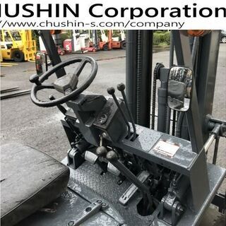 1.5トン エンジンフォークリフト 5mハイマスト FSV 三段マスト