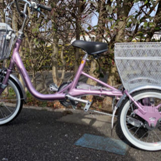 試乗のみ】ブリヂストン BRIDGESTONE 18/16型 ワゴン付き 三輪自転車