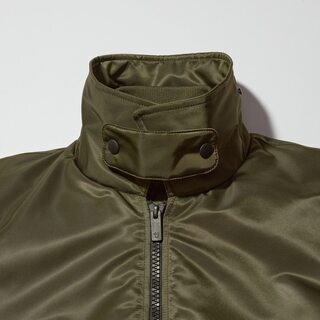 UNIQLO “+J” ダウン オーバーサイズ リブ ブルゾン