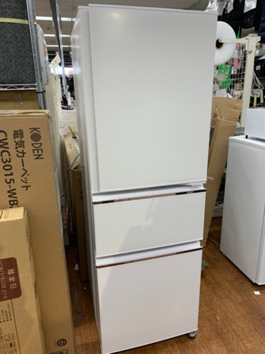 2018年製のMITSUBISHI3ドア冷蔵庫です！
