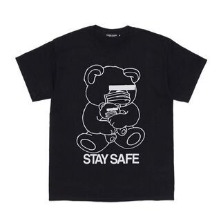 UNDERCOVER MASK BEAR TEE 黒 / SIZE:XL