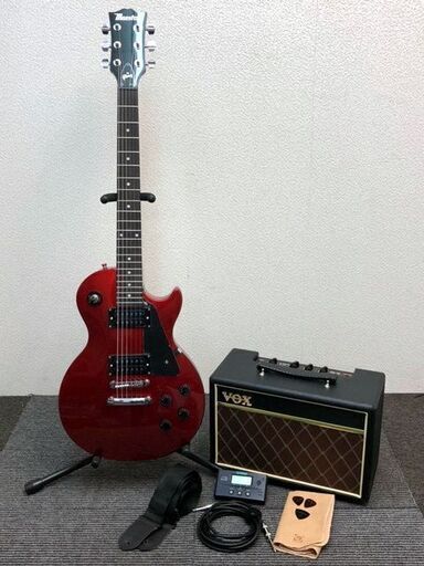 【F-06】Maestro by Gibson エレキギターセット レスポール VOXアンプ付属【PayPay使えます】