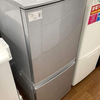 SHARP シャープ 2ドア冷蔵庫 SJ-D14B-S 2016年製 【トレファク 川越店】