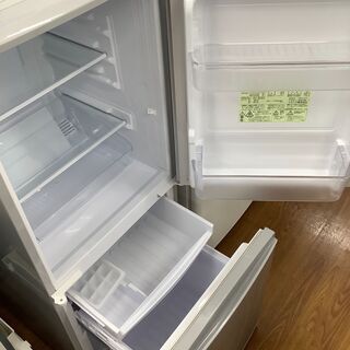 SHARP シャープ 2ドア冷蔵庫 SJ-D14B-S 2016年製 【トレファク 川越店】