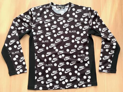 BLACK COMME des GARCONS x NIKE ロンTEE
