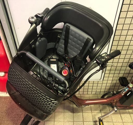 HONBIKE レッド 折りたたみ電動アシスト自転車 ジャンク品☆引き取り