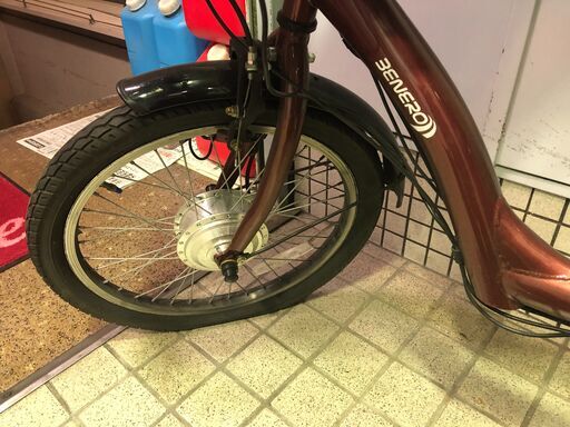 決まりました ジャンク 3ENERO 自転車 子供用カゴ付き