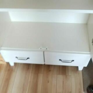 木製 収納棚 開き扉 