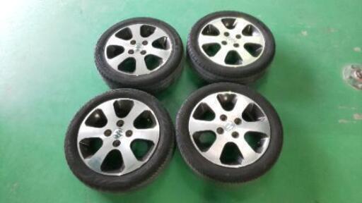 165／55R14 スズキ純正ホイール タイヤ4本 グッドイヤー HIFLY