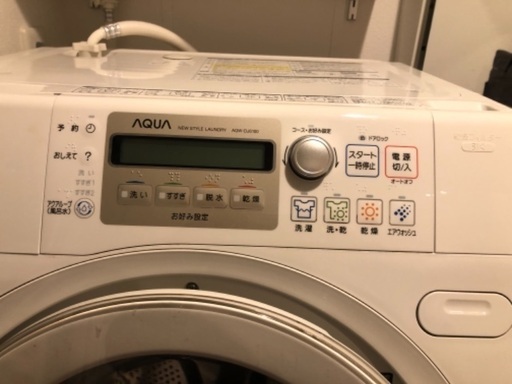 ドラム式洗濯機　AQUA 2013年製