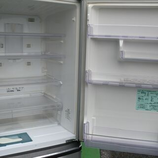 引取り歓迎◇三菱 3ドア 370L冷蔵庫 MR-C37ES-AS1 自動製氷