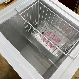 展示未使用品【 三ツ星貿易 】エクセレンスシリーズ チェスト型フリーザー 冷凍庫 冷凍ストッカー KM-101　①