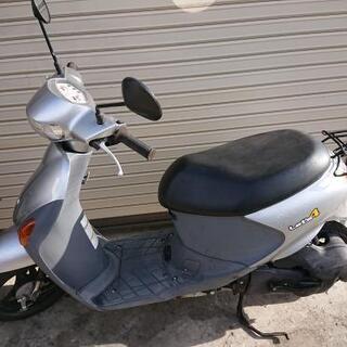 スズキ レッツ4 シルバー わりとキレイ