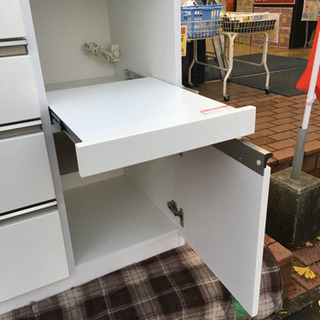 美品 NITORI 2面レンジボード アーバンStyle ZORO 120 ニトリ ゾロ