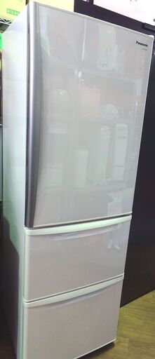 Panasonic 冷凍冷蔵庫 365L 3ドア 自動製氷 ◆NR-C37AM◆ □キッチン 家電 動作OK パナソニック