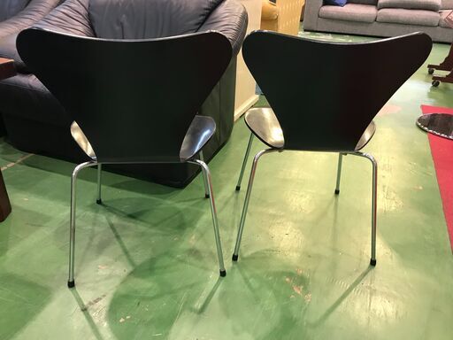 FritzHansen　フリッツハンセン　セブンチェア2脚セット　1983年製