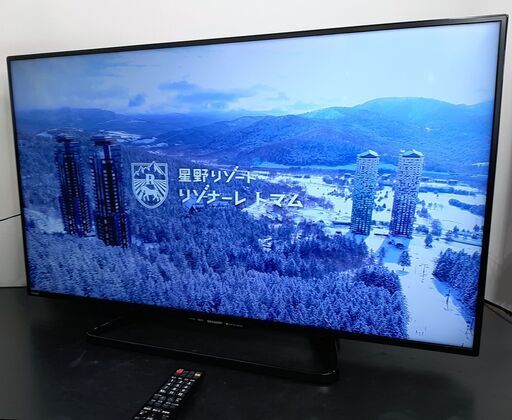 SHARP AQUOS 液晶テレビ 40インチ LC-40W35 2016年製 ブラック