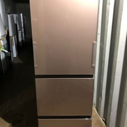 【重】1104-102 シャープ冷蔵庫　SJ-GW35C 2017年製 350L 左右両開き3ドア！③