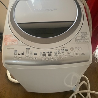 【ネット決済・配送可】東芝　自動洗濯機 新品から1年間使用。8リットル