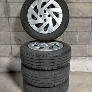 トヨタ アクア 純正 ダンロップ 185/60R15 84H 15インチ 2017年製 