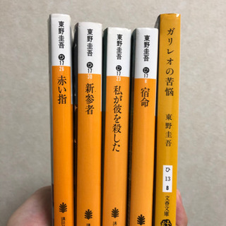 小説　東野圭吾