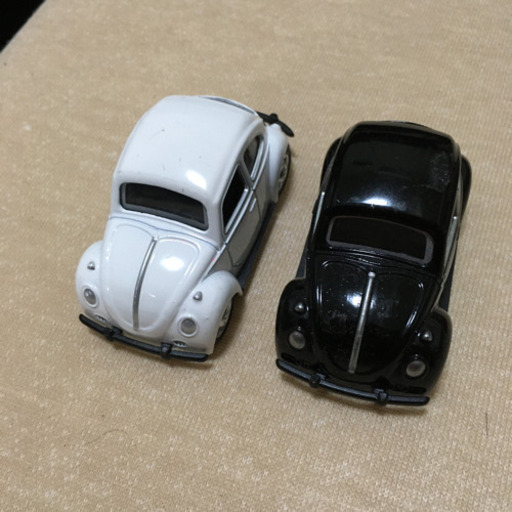 おもちゃフォルクスワーゲンビートル白黒二台 如雲才月 三原のおもちゃの中古あげます 譲ります ジモティーで不用品の処分