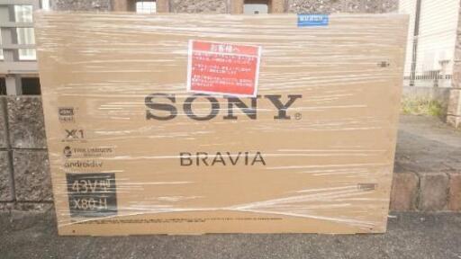 【新品】KJ-43X8000H 液晶テレビ BRAVIA [43V型 /4K対応