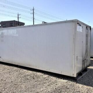 鍵かけられます】保冷コンテナ 長さ約635cm×幅232cm×高さ240cmくらい