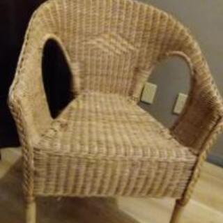 Ikea Argen 藤 竹椅子パーソナルチェア 干し芋 戸田公園の家具の中古あげます 譲ります ジモティーで不用品の処分