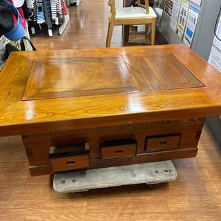 火鉢 関東火鉢 五徳付 長火鉢 古民具囲炉裏 木製 ペイペイ対応 札幌市