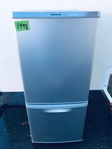 ①✨高年式✨1998番 Panasonic✨ノンフロン冷凍冷蔵庫✨NR-B148W-S‼️