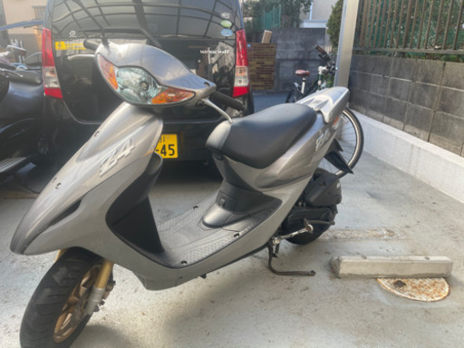 HONDA DIO Z4 FI ディオ AF63】始動確認済み 書類付 原付 スクーター インジェクション ディスクブレーキ シルバー Z4