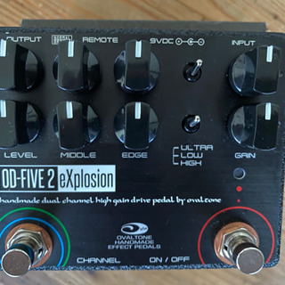 OVALTONE ハンドメイド in Japan effect pedals OD-FIVE 2 explosion 日本製