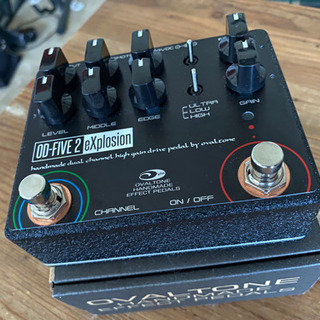 OVALTONE ハンドメイド in Japan effect pedals OD-FIVE 2 explosion