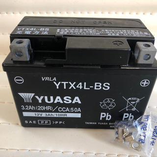 バッテリー　YUASA YTX4-BS