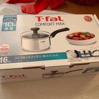 新品　ティファールT fal 片手鍋　ソースパン　16cm