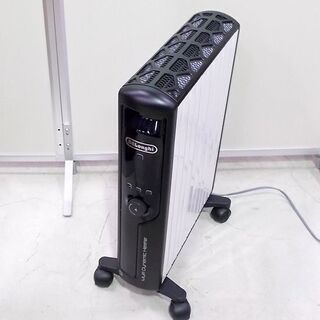 ◇デロンギ マルチダイナミックヒーター MDHU15-BK 黒 1500W 10~13畳用 