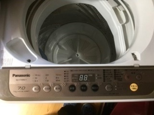 Panasonic 2018年製　洗濯機　7kg