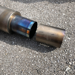 シルビア s14.s15 セミチタンマフラー 中古 【公式通販】