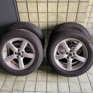 スタッドレスタイヤ 冬タイヤ 225/60R17 ダンロップ G...