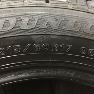 DUNLOP WINTER MAXX WM01 215/60R17 17インチ スタッドレス 4本 2017年 