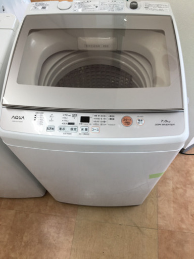 【トレファク摂津店】AQUA（アクア）の7.0kg全自動洗濯機入荷しました！！