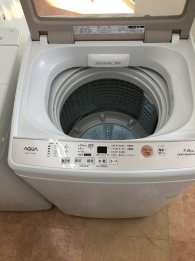 トレファク摂津店】AQUA(アクア)の7.0kg全自動洗濯機が入荷しました！