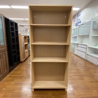 【トレファク南浦和】棚　ナチュラル　4段