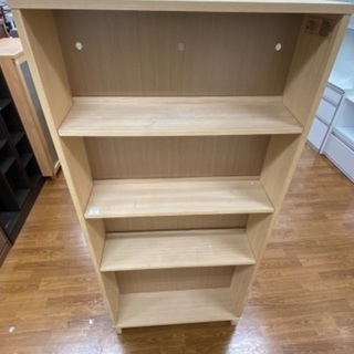 【トレファク南浦和】棚　ナチュラル　4段