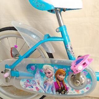 美品です！ ides アナと雪の女王 18インチ 自転車