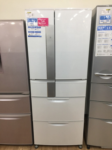 安心の半年間返金保証！MITSUBISHIの6ドア冷蔵庫（MR-JX47LW）です！