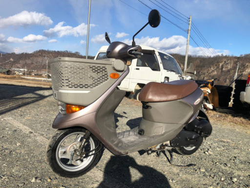 整備済み 低燃費　低走行　スズキ  レッツ4バスケット インジェクション/ＣＡ４３Ａ 実働車